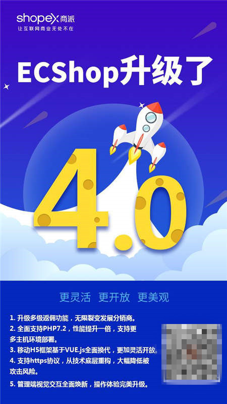 商派ECShop4.0版本正式上線，助力企業(yè)覆蓋全網(wǎng)零售