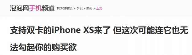 雙卡雙待是唯一亮點(diǎn)？ 新iPhone你怎么看？