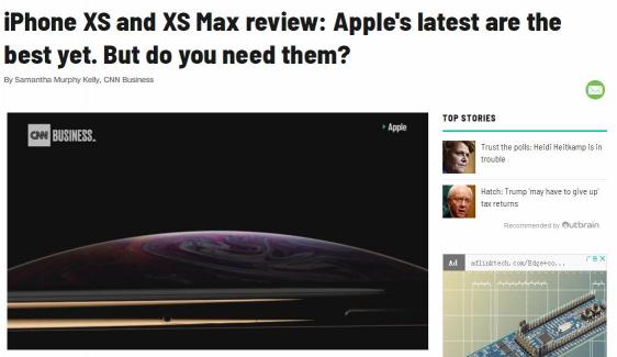 創(chuàng)新乏力只是原因之一，看CNN這樣評價新iPhone