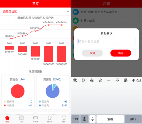 訊眾及時(shí)會(huì)視頻云，助力西藏扶貧辦下基層辦實(shí)事