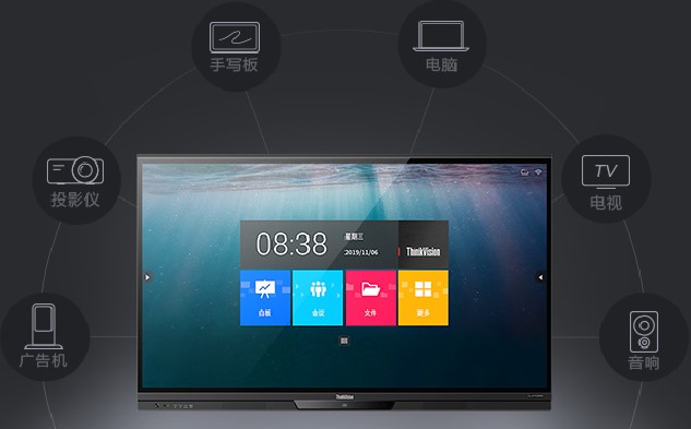 開會還用投影儀？聯(lián)想ThinkVision BM86ts電容智能大屏旗艦版解鎖新技能