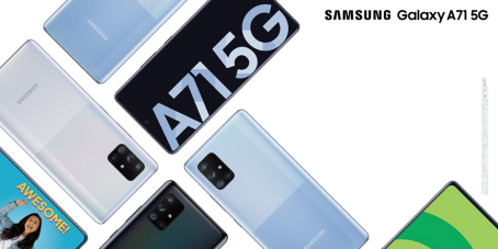 三星中端機陣營再添猛將 Galaxy A71 5G今日全國首銷