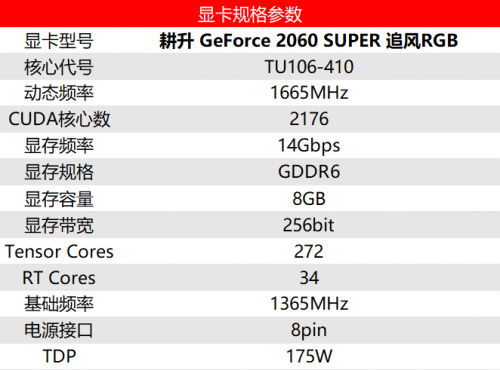 耕升又添一員猛將，RTX 2060 SPUER追風(fēng)來了