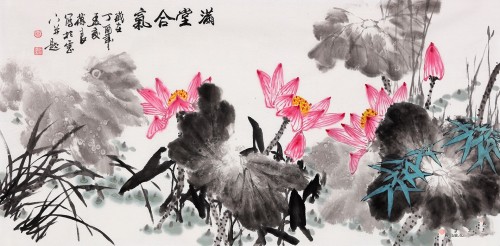 客廳裝飾應(yīng)該掛什么畫 藝術(shù)氣息濃厚的花鳥畫