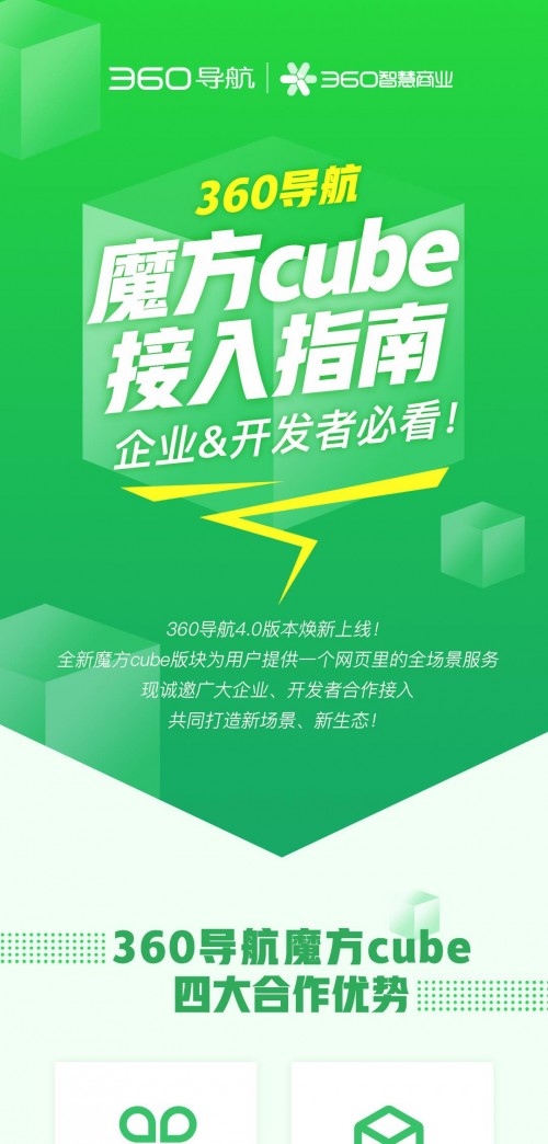 360導航魔方cube誠邀廣大企業(yè)合作！