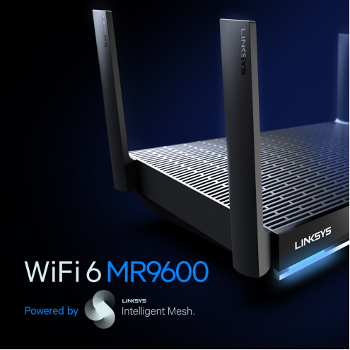 Linksys 領勢旗下 WiFi 6 產品組合推出全新雙頻 Mesh 路由器MR9600