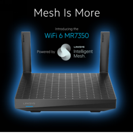 領(lǐng)勢(shì)(LINKSYS)推出其性價(jià)比最高的WIFI 6 MESH路由器新品MR7350