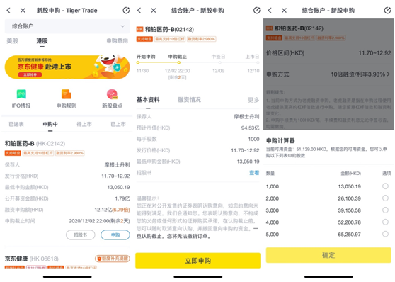 和鉑醫(yī)藥沖刺港交所今起招股，老虎證券打新通道已開啟