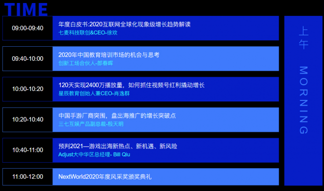 七麥數(shù)據(jù)NextWorld2020峰會大咖齊聚 共享行業(yè)增長新風向