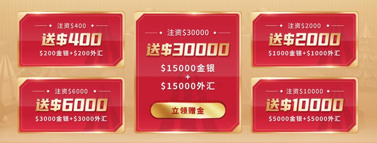 雙旦大狂歡，領(lǐng)峰環(huán)球送每人$30000年終豪禮！