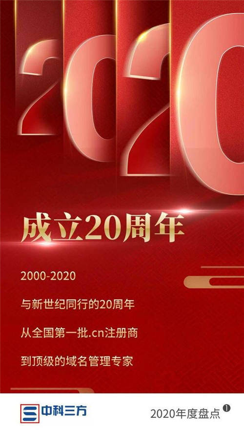 中科三方成立20周年暨2020年度盤點