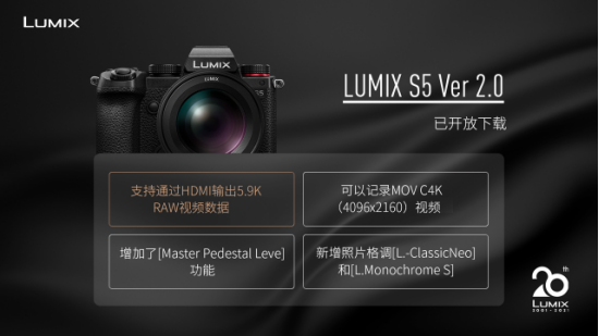 LUMIX二十年 松下相信未來(lái)可期