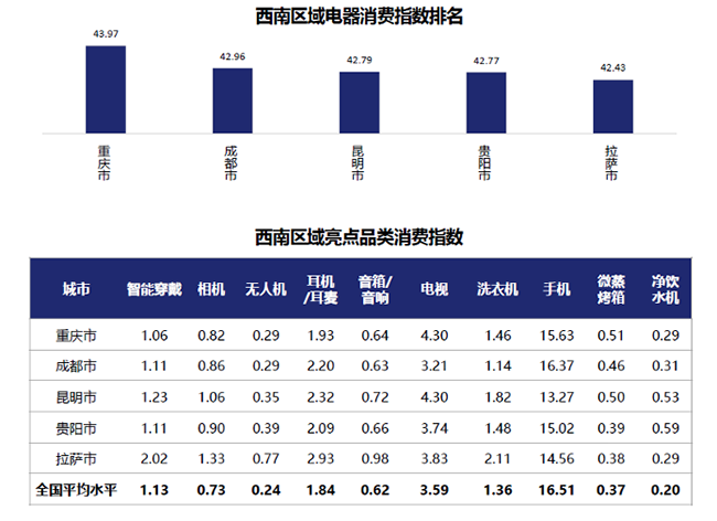 西北西南居民生活最享受？行業(yè)首個“京東電器消費指數(shù)”揭示答案