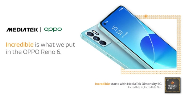 OPPO Reno6 系列輕薄和影像再突破，天璣芯片備受好評