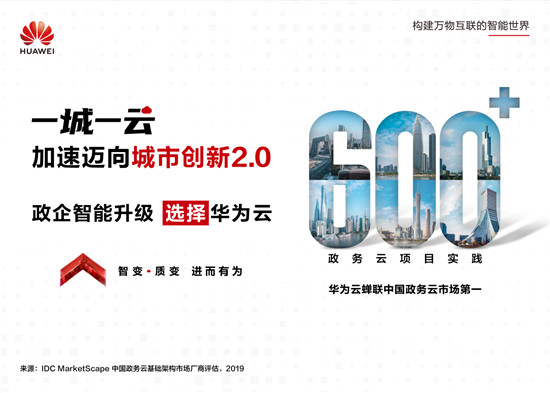 10年服務(wù)600+政務(wù)云 華為云贏得政企客戶青睞