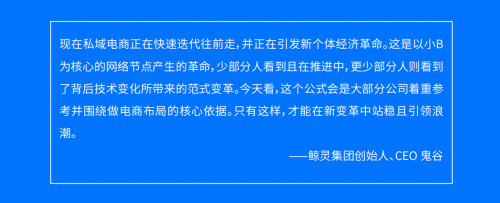 做興趣電商的抖音，做電商AI SaaS的鯨靈集團(tuán)蜂享家，他們的私域白皮書(shū)有何不同？