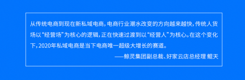 做興趣電商的抖音，做電商AI SaaS的鯨靈集團(tuán)蜂享家，他們的私域白皮書(shū)有何不同？