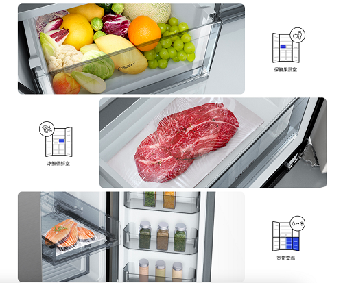 美輪美奐 綻放新顏，三星冰箱為新鮮保駕護(hù)航