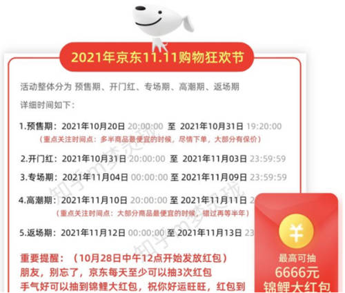 2021雙十一通俗易懂的活動(dòng)攻略來(lái)啦!天貓?zhí)詫氹p十一紅包如何領(lǐng)8888元