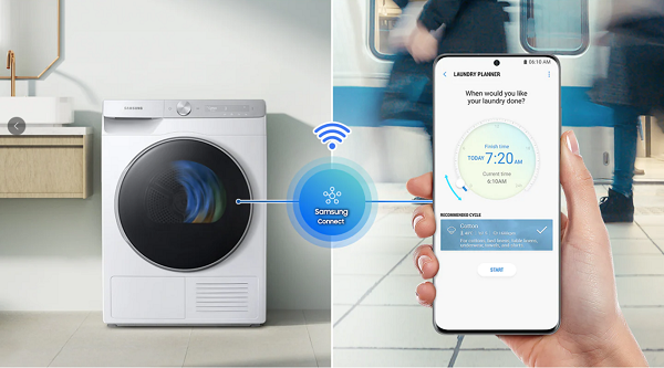 高效科技+AI智控，三星為你一鍵開(kāi)啟懶人洗烘生活