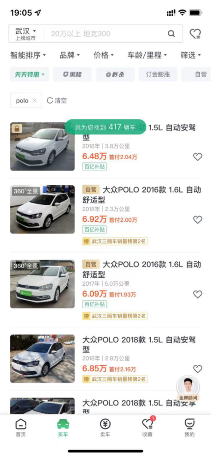 從車市到親戚再到瓜子二手車，坎坷的買車之路