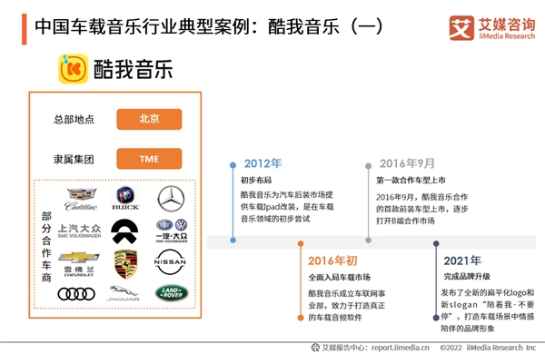 酷我音樂初心未改體驗(yàn)如一，“陪著你”走進(jìn)車聯(lián)網(wǎng)時(shí)代