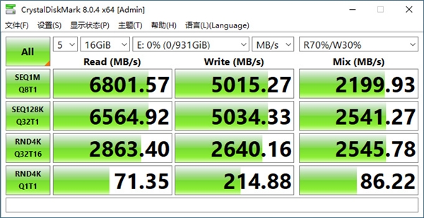 英睿達(dá)P5 Plus 1T評測：原廠176層3D閃存點(diǎn)燃性能之火