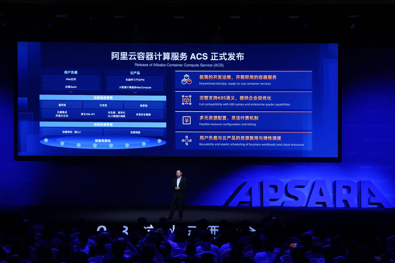 Serverless化云產(chǎn)品超40款  阿里云發(fā)布全球首款容器計(jì)算服務(wù).jpg