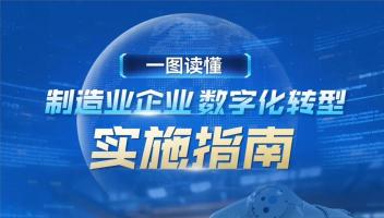 一圖讀懂《制造業(yè)企業(yè)數(shù)字化轉型實施指南》