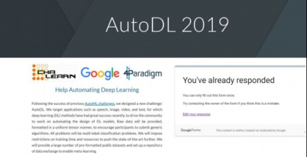 第四范式攜手谷歌、ChaLearn舉辦全球首屆AutoDL挑戰(zhàn)賽