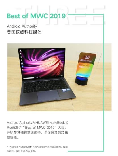 MWC權(quán)威外媒力薦:HUAWEI MateBook X Pro"全場最佳"實至名歸