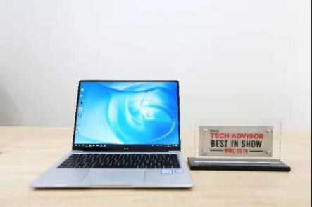 華為MateBook 14實力當(dāng)選“MWC 2019最佳筆記本”