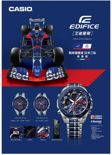 2019 F1第1000站,卡西歐EDIFICE助力Toro Rosso& 車隊(duì)