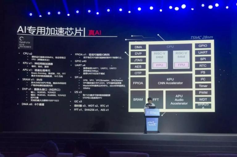 嘉楠攜全場(chǎng)景端側(cè)AI芯片亮相2019世界半導(dǎo)體大會(huì)并發(fā)表主旨演講