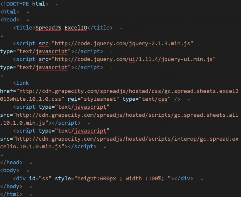 使用 SpreadJS 實現(xiàn) JavaScript 中導入和導出Excel文件