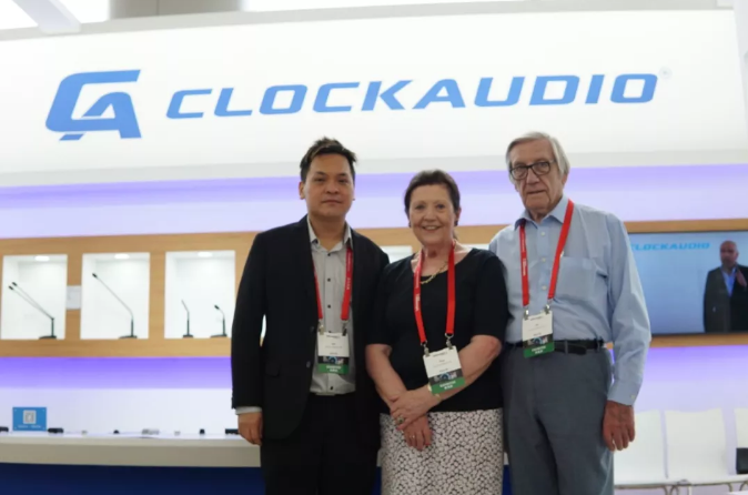 吉拓?cái)y手ClockAudio 亮相北京InfoComm！