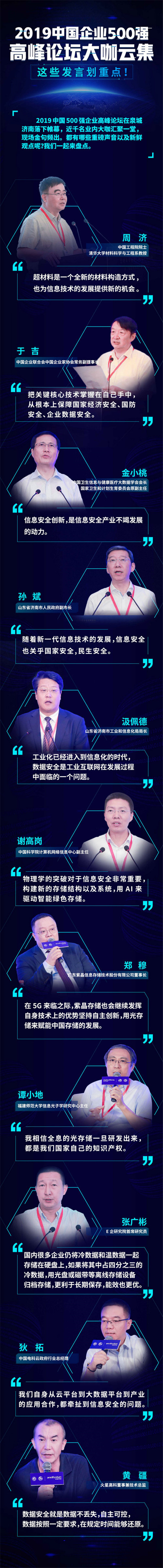 2019中國企業(yè)500強(qiáng)高峰論壇大咖云集，這些發(fā)言劃重點(diǎn)！