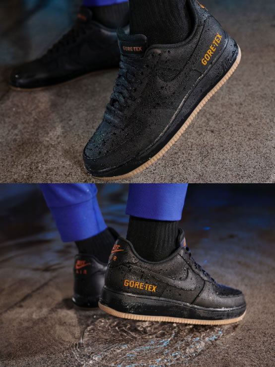 GORE-TEX 機(jī)能加持！能防水的Nike Air Force 1 來了！