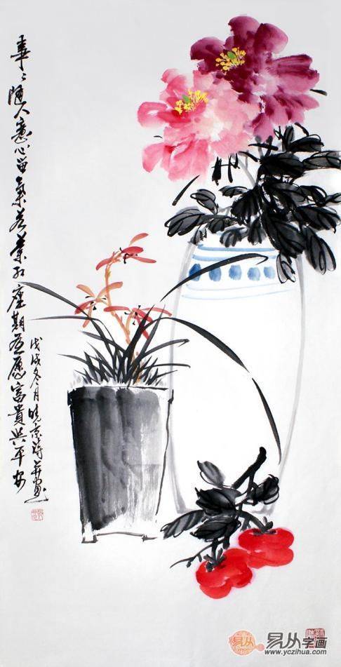 如何挑選餐廳掛畫(huà)？鄭曉京花鳥(niǎo)畫(huà)為餐廳帶來(lái)藝術(shù)氣息