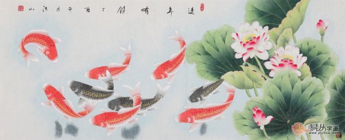 客廳適合掛什么字畫，國畫花鳥經(jīng)典四款寓意解析