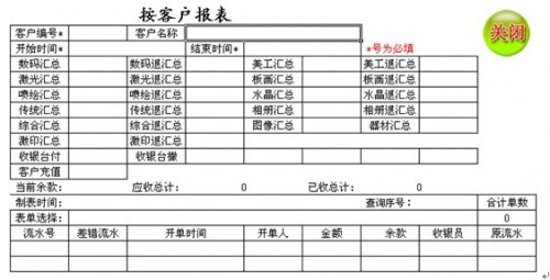 勤哲Excel服務(wù)器做沖印公司管理系統(tǒng)