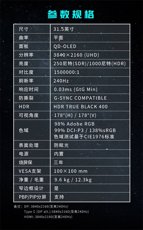 微星發(fā)布MPG 322URX QD-OLED流光顯示器，DP2.1技術(shù)引領(lǐng)視覺新體驗